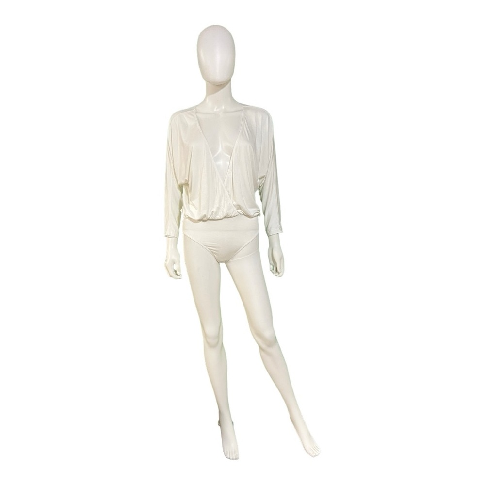 Blue Life White Pearl Body Suit, Small